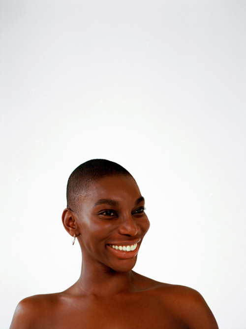 flawlessbeautyqueens:Michaela Coel photographed by Laura McCluskey for Roundtable Journal (2018)