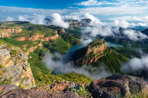 Blyde River Canyon, Limpopo province, South Africa.Blyde River Canyon, província de Limpopo, África 