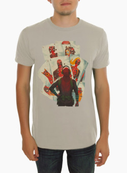 deadpoolbugle:  T-Shirt: Target Practice | Read More: http://bit.ly/1oUXNVc  That&rsquo;s the cover of deadpool kills deadpool XD