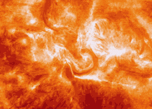 infinity-imagined:  Solar flare, April 11th 2013, 08:30 UTC. This flare is two million