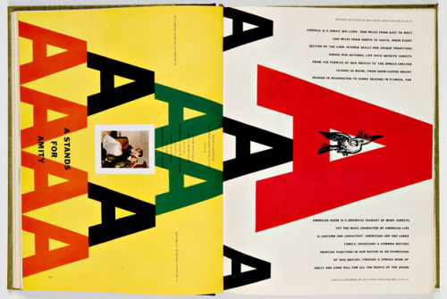 Bradbury Thompson, artwork for Westvaco, early 1960s. More to see: Design Quixotic