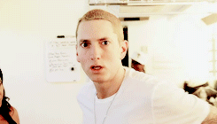 dobrevnins-deactivated20150820: GET TO KNOW ME MEME: 2/5 current celebrity crushes » Eminem “Anything that I am afraid of? 8 legged insects…. giraffes. Giraffes, I have a weird thing with giraffes man. I don’t like their necks. “ 