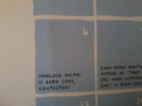 pahua:According to my calendar Happy Birthday Sherlock Holmes!