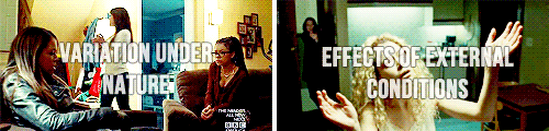 tatymaslany:Orphan Black S1 & S2 - Episode Titles 