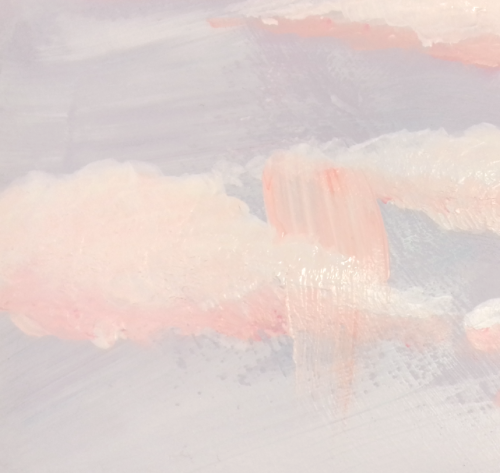stardustcake: abstract (sorta) painting from creativity class…. i liked the colors so :)