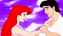 princes-jasmine:  favorite duos (of all time and kind): ariel &amp; eric, the