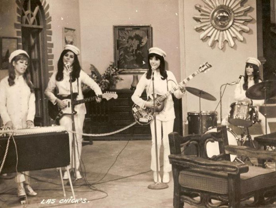 Las Chic&rsquo;s(via All-Female Bands of the 1960s - Happy Women’s History