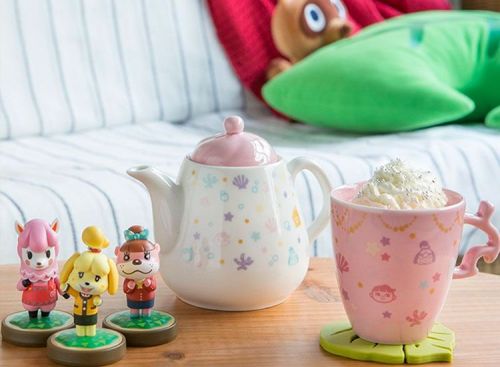 retrogamingblog2:Animal Crossing Tea Set released by Ichiban Kuji