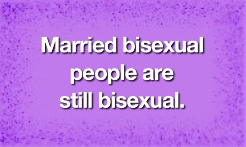 bisexual-community-world:We are still bisexual. (@Still Bisexual)Bisexual people who haven’t d