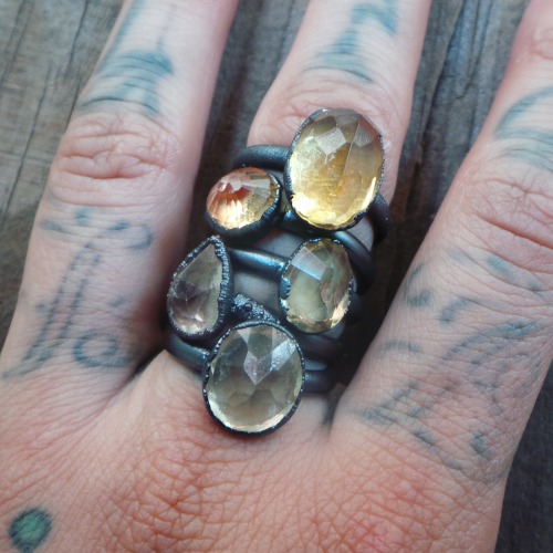 Lovely little citrines earthandbone.com