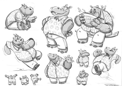 Character Design for Cube Creative. 08/2014