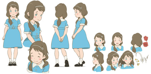 ca-tsuka: Artworks from japanese animated short-film Hinata no Aoshigure by Hiroyasu Ishida (Fumiko&
