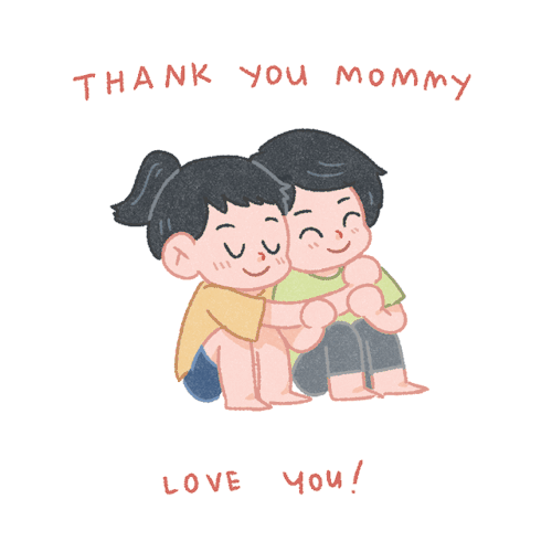 a simple thank you note for my mom ❤