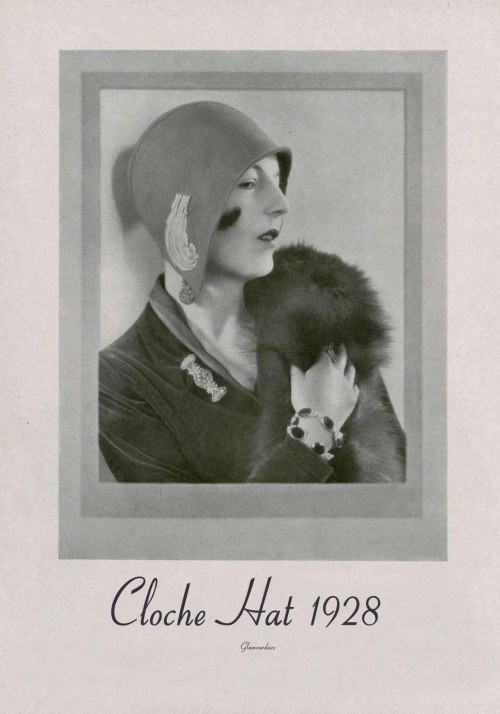 Cloche hat, 1928