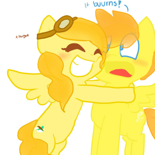 askpollopholio:  Pollo: But you like hugs Philic: Not in public ! M!A:Philic is a pony 5/10  X3! Kekeke~