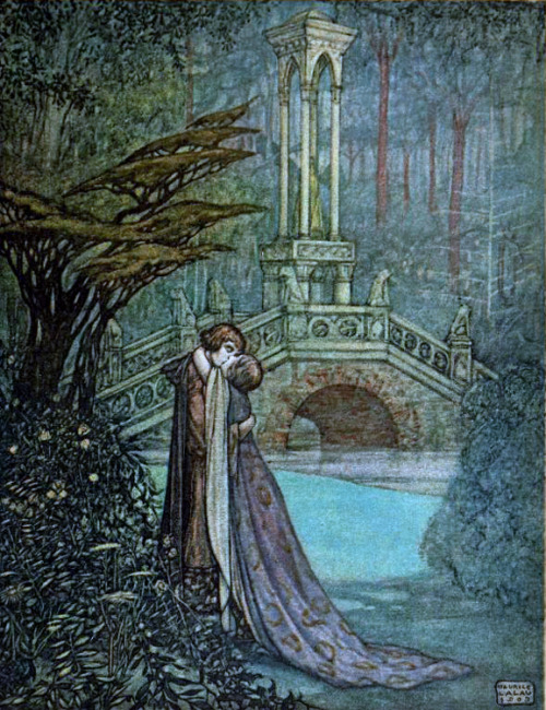fuckyeahvintageillustration: ‘The romance of Tristram and Iseult’ translated from the Fr