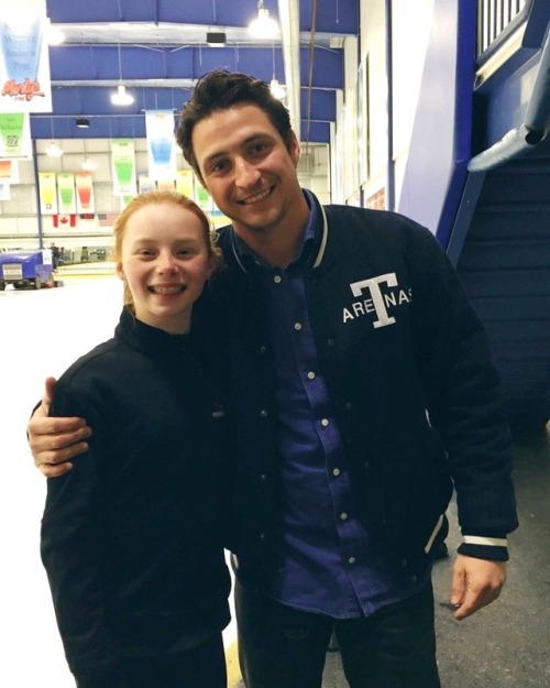 virtchandmoir:kwskatingclub: We had a special KWSC alumnus drop by the CFSC rink tonight. The one an