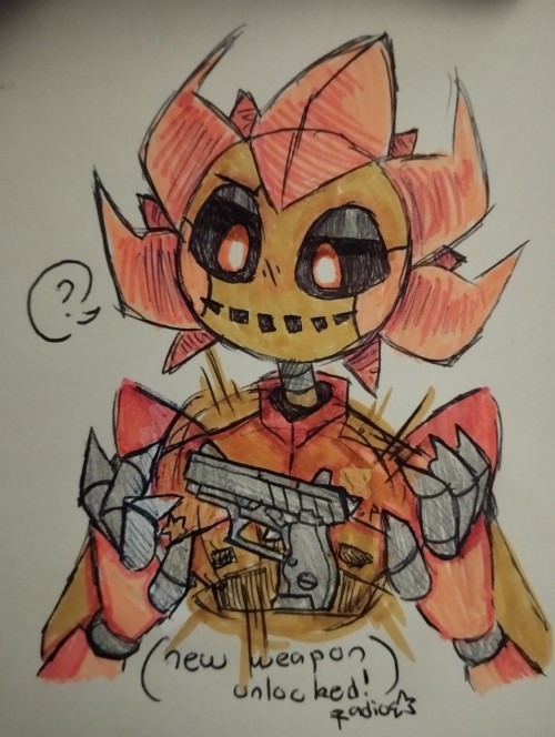 What If Solar Flare Has A Gun....Silly AUs!