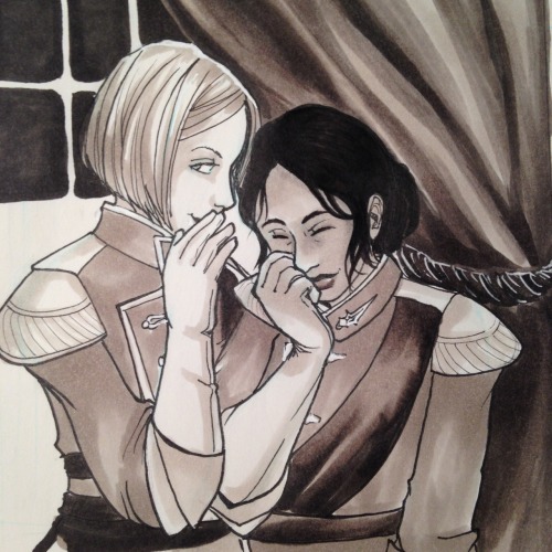 ajadraws:Inktober #7“And that’s all I’ll say about it.”