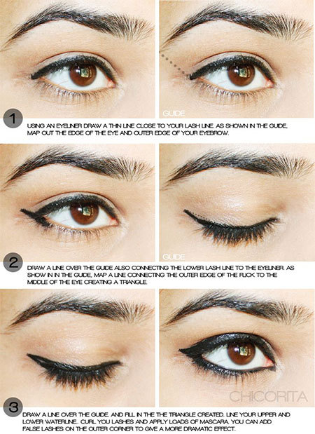 wonder1and:  just some eyeliner tutorials… (p2) 