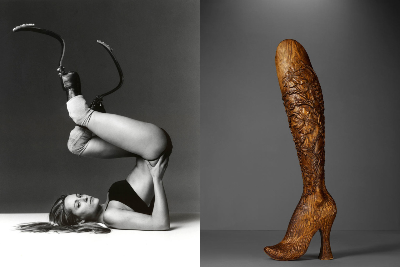 fleshcoatedtechnology:  Aimee Mullins:  My 12 pairs of legsToday, I have over a