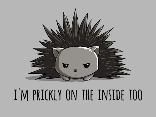pr1nceshawn:  Mondays & Prickly on the Inside.