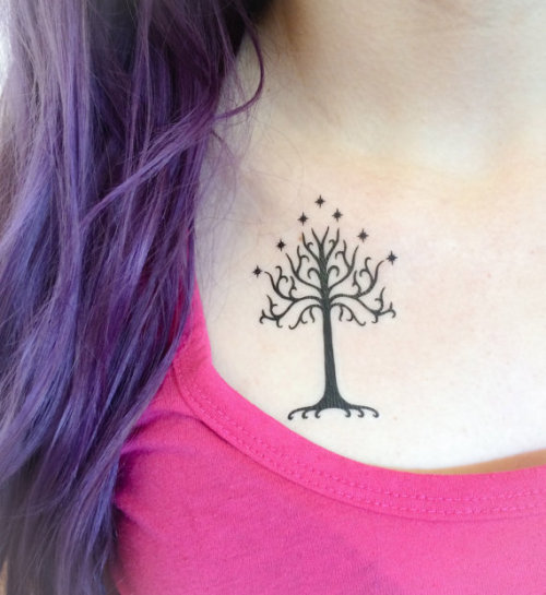 Sex geek-studio:  Tree of Gondor Temporary Tattoo pictures