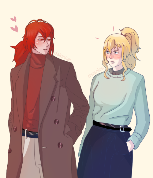 they’re in LOVE!! // jealuc modern au