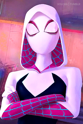 volcra: GWEN STACY voiced by HAILEE STEINFELD— SPIDER-MAN: ACROSS THE SPIDER-VERSE PART ONE