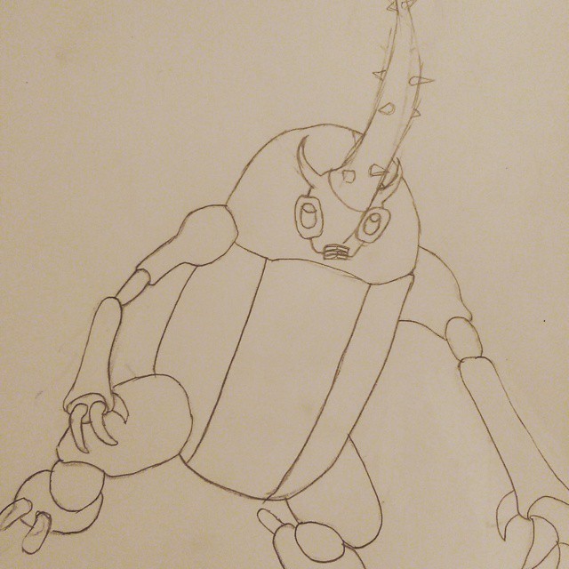 Quick Pokémon variation 1/? Heracross w. Pinsir #pokemonvariations #heracross #pinsir