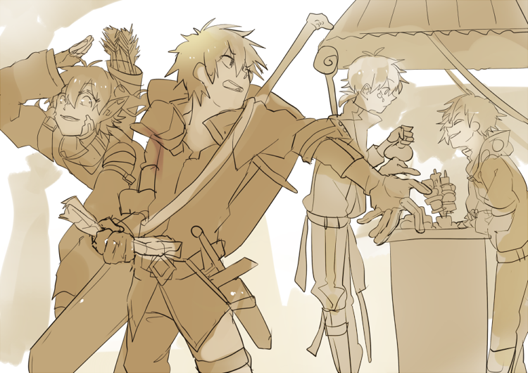 trashout:  done jUST THEN for a kagepro 60 minute twitter challenge konoha u gotta