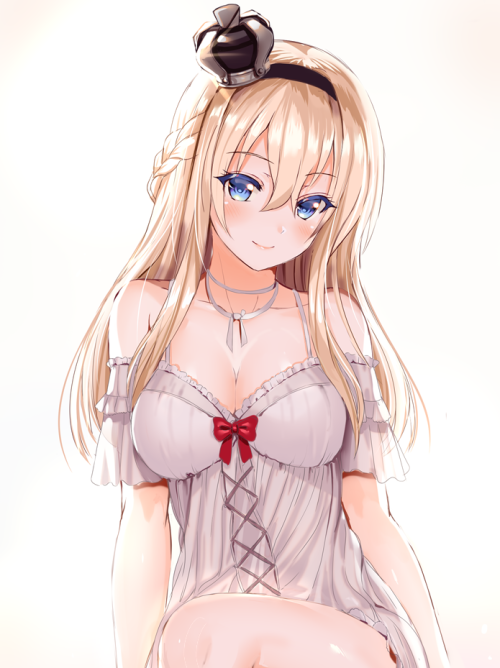 elsa-granhirte:  Warspite Wearing A Nightie by アルデヒド