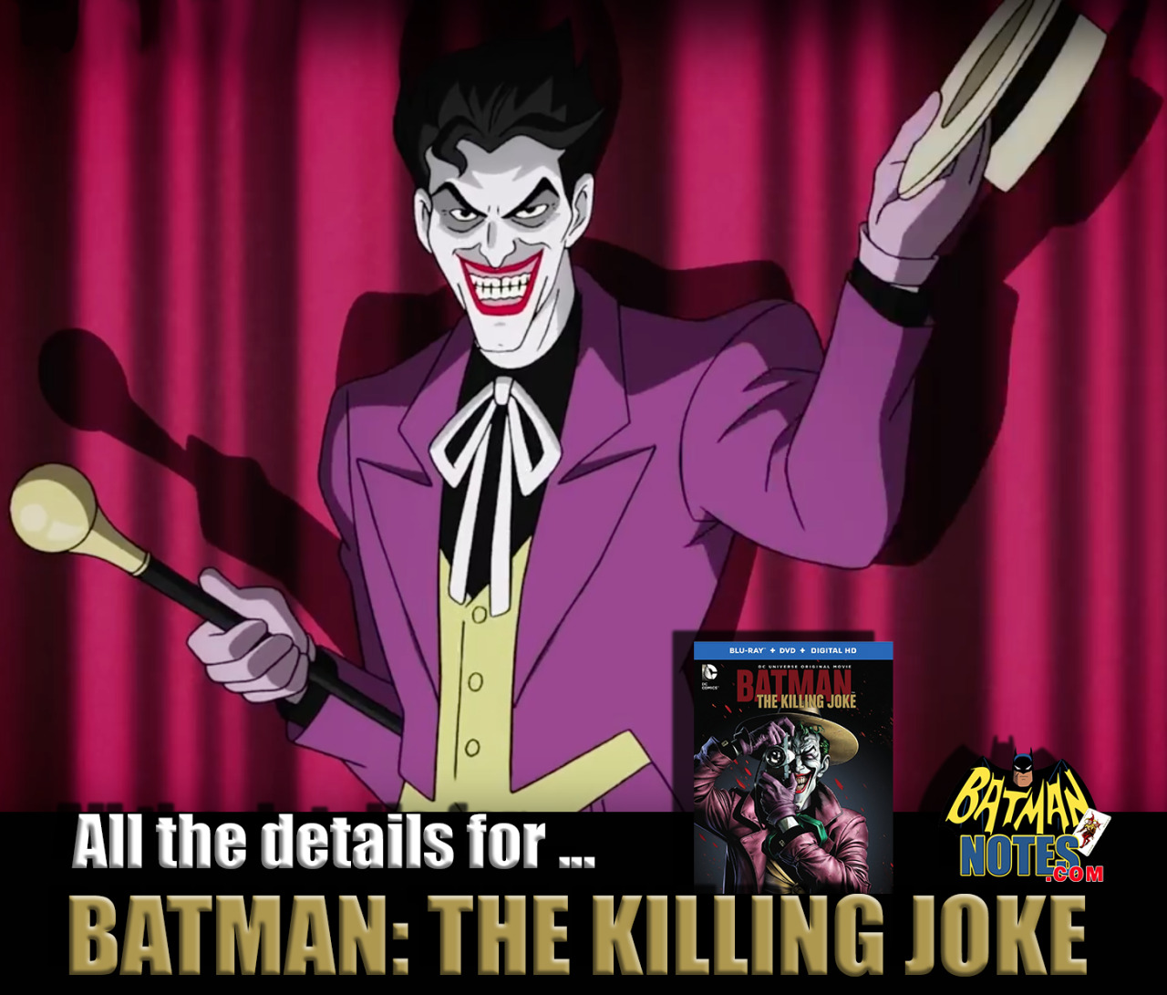 BATMAN NOTES — Batman: The Killing Joke – Enhanced Content An...