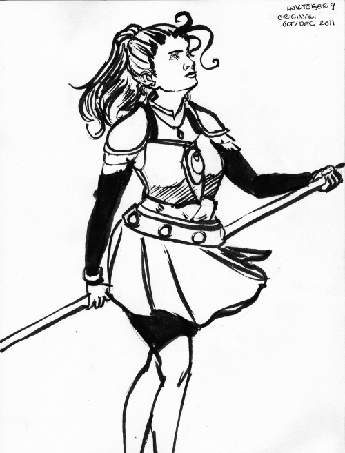 Inktober 1 - 9