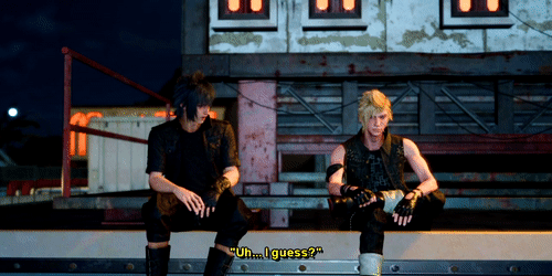 stephicness: This is Prompto. He has great talks with his best friend.