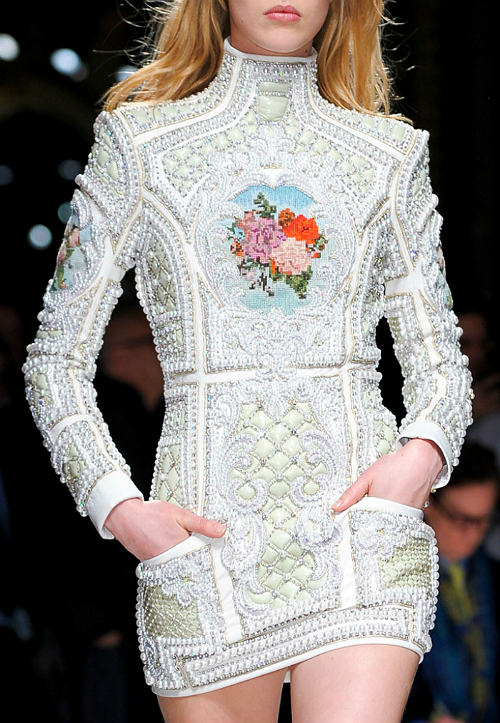 thefashionbubble:Balmain Fall/Winter 2012 Details.