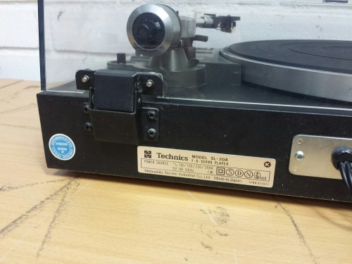 Technics SL-20A F-G-Servo Turntable, 1975