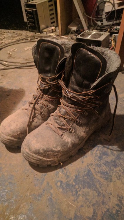 wadersnbootslover: My work boots :)