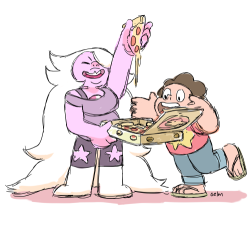 oelm:  gems + pizza!