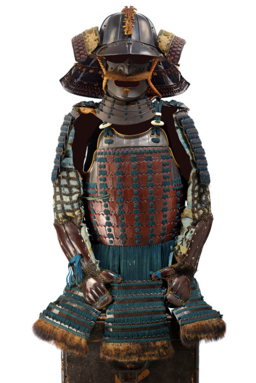 A set of Japanese armor, early 19th century.