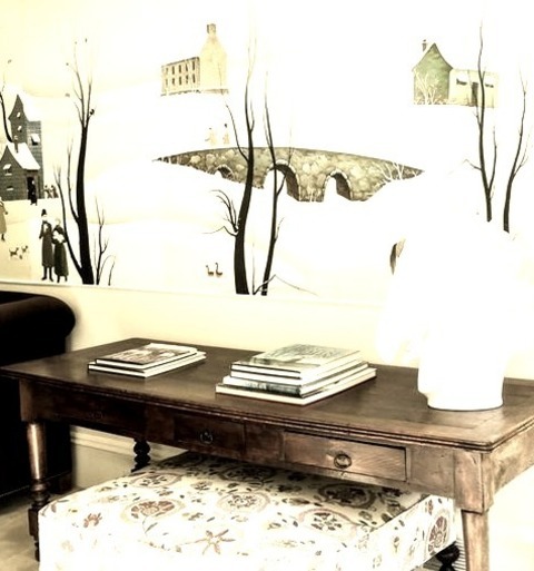 New York Music RoomA Large, Enclosed Transitional Living Room With Carpeting, A Music Area, White Walls,