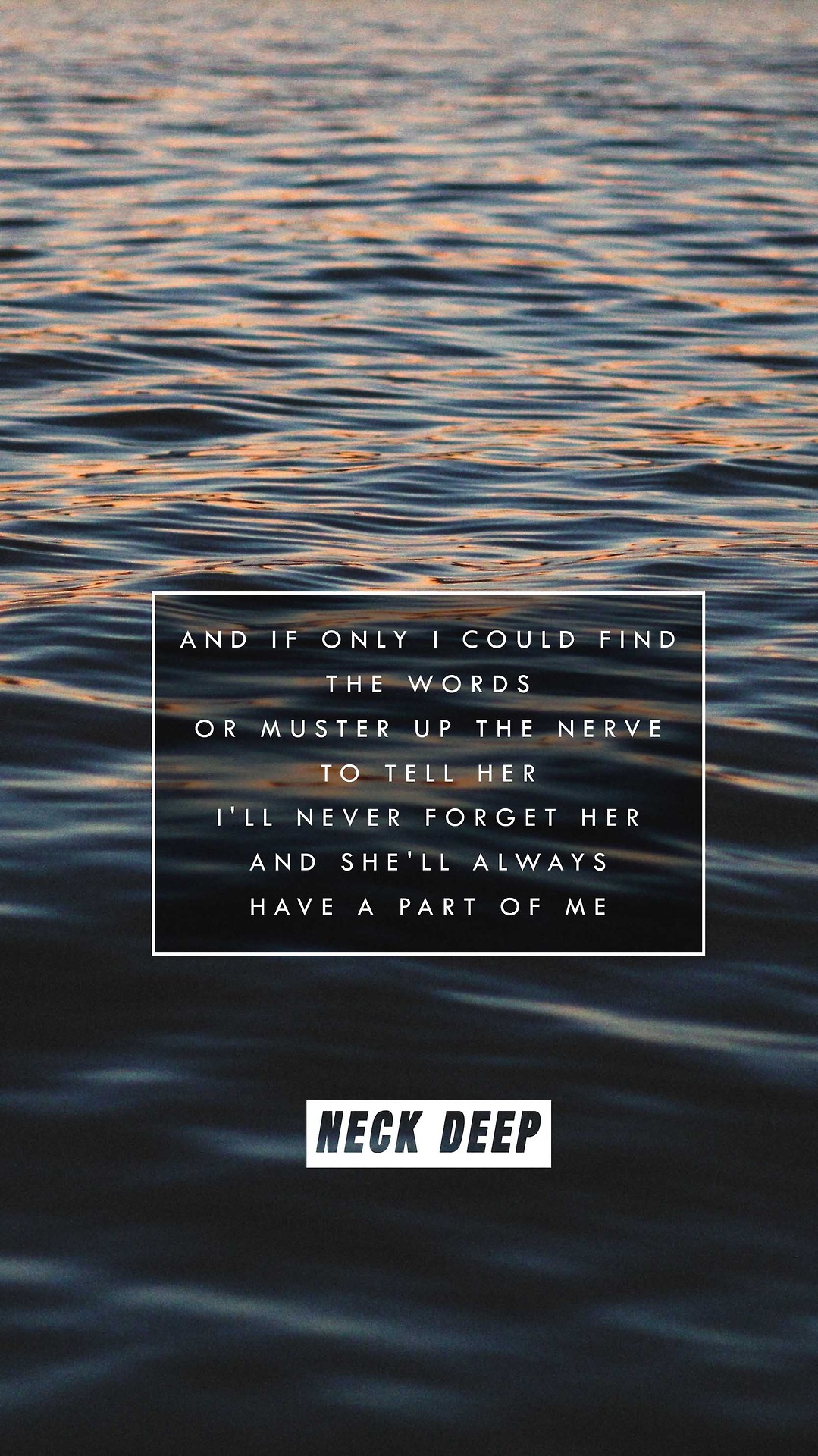 Neck Deep A Part Of Me Lyrics Part Of Me Words