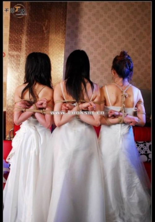 irishleatherprincess: The wedding guests arrive, attired as per the invitation dress code.