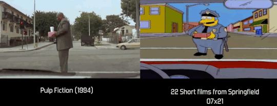 s-l-ickboi: sixpenceee:  Comparison between the Simpsons and major movies.  What