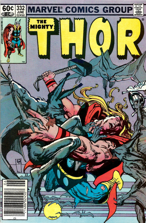 Cover art by Bill Sienkiewicz for Thor Vol.1, porn pictures
