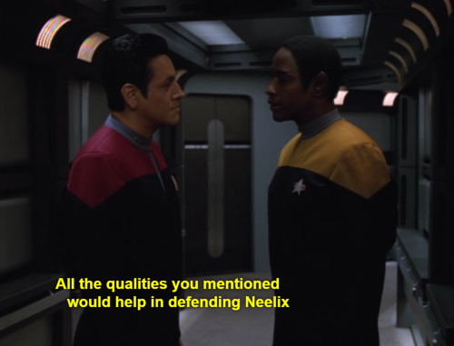 magificantamericandonger: captainsblogsupplemental: Tuvok was the saltiest little shit in the entire