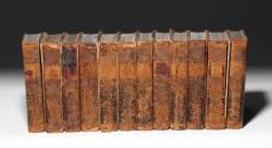 archaicwonder:  The Complete Works of Shakespeare, 1785 This is a complete collection of the plays of William Shakespeare, published by John Bell (1745 - 1831). He was a bookseller, newspaper proprietor, and printer who was a major player in the London