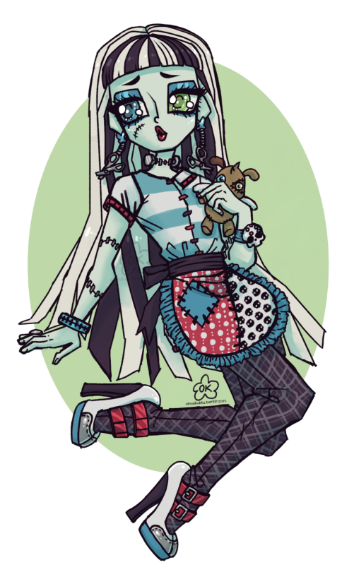 Monster High MONTH Day 1: Favourite Frankie Design, Home Ick