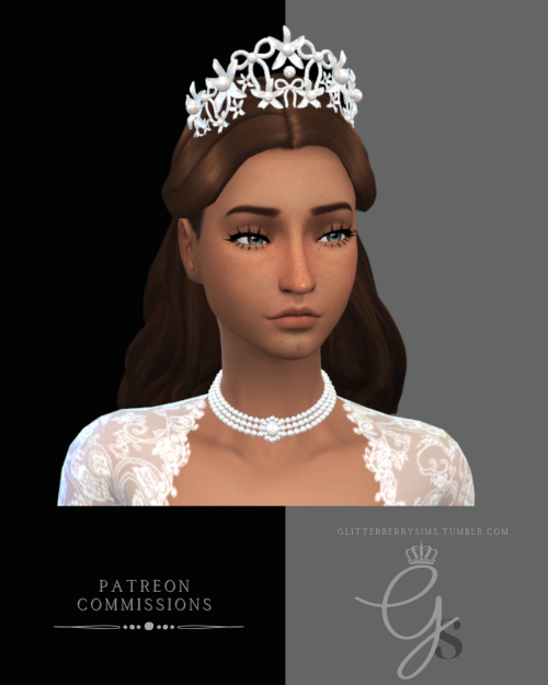 September CommissionsThis commission was for this lovely tiara! It’s the first time I did 3d flowers