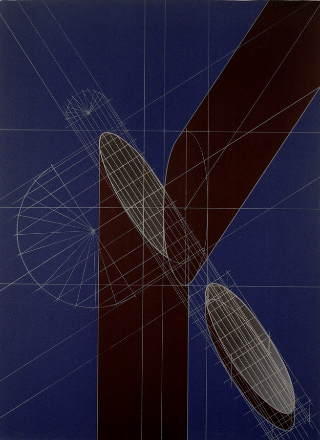 Untitled, 1970. Arnaldo Pomodoro. Lithograph